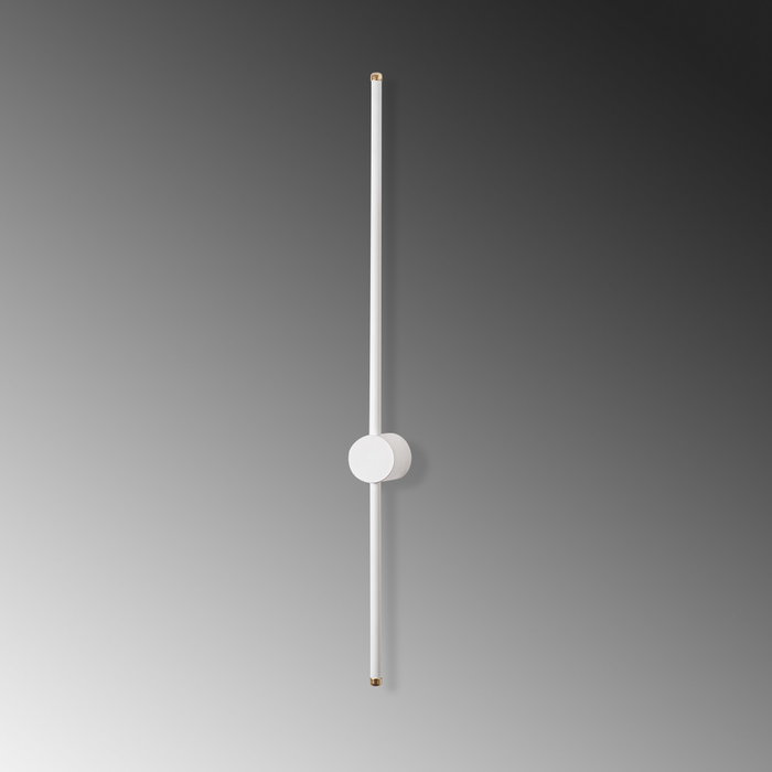 Opviq Sword - 13486 Lámpara de pared Blanca de Metal